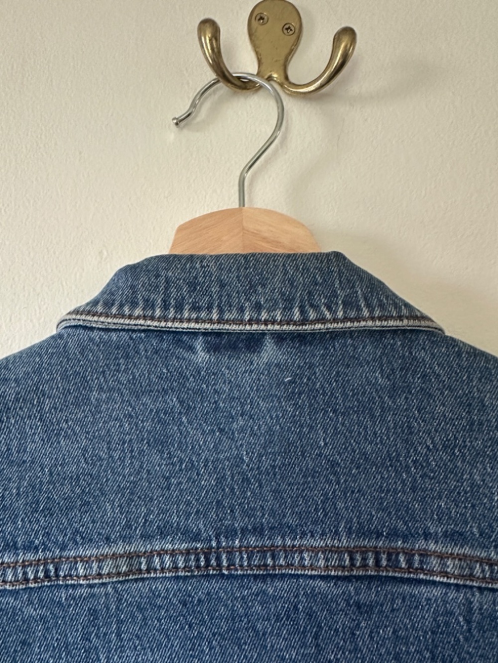 French Connection Blue Denim Jean Jacket - Picture 4 of 5